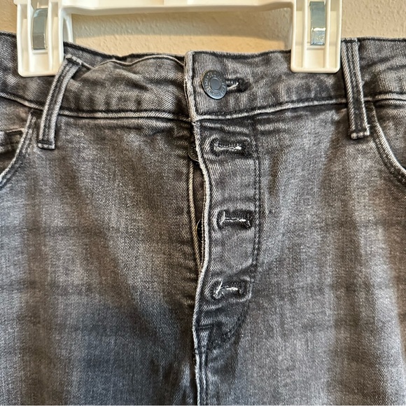 Old Navy Grey Up Skinny Jeans Size 12 - Picture 2 of 3